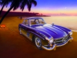 Mercedes on the Beach