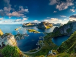 lofoten islands off the norway coast