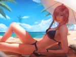 Beach girl Lightning