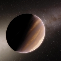 Egg Shaped Gas Planet