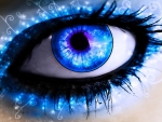 beautiful blue eye