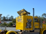 Wentworth Truck Bright Yellow Airbrushed Marilyn Monroe