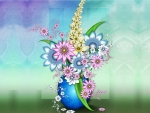 Pastel Flower Art