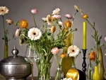 Flowers in Vases