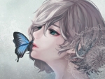Butterfly kiss