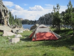 Camping Beartooth Mountains, Wyoming