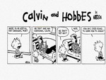 Calvin and Hobbes Juggling Chainsaws
