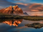 Stokksnes Vestrahorn Mountain in Iceland