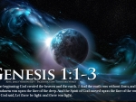 Genesis 1 : 1:3