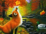 Falling Leaves for Little Fox