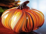 Pumpkin in glass