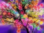 rainbow tree