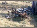 old farm implement, Marton, Rangitikei, Nz