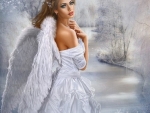 WINTER WHITE ANGEL