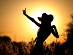 Cowgirl Silhouette