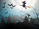 Halloween Night Witch