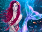Red Haired Mermaid