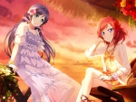 Maki and Nozomi