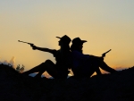 Cowgirl Silhouettes