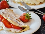 Strawberry Crepe