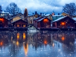 Winter village