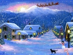 Christmas Eve on Candy Cane Lane