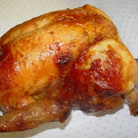 Cooked Barbecue Chicken