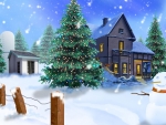 beautiful 3d winter