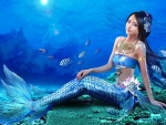 Beautiful mermaid