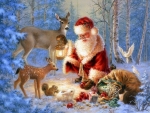 Santa with Gifts