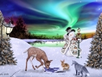 Fantasy Winter Scene