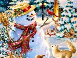 Snowman Christmas