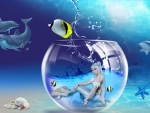Mermaid in a Bowl