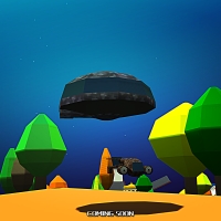 Fighting a Flying Saucer