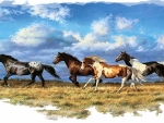 Running Horses