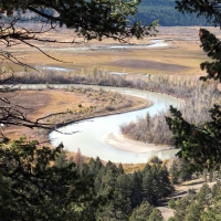 Columbia river valley