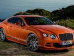 ORANGE BENTLEY CONTINENTAL
