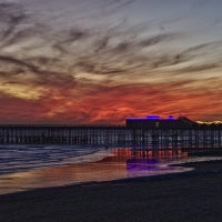 Hastings Pier Sunset