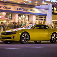 Camaro At Night Out