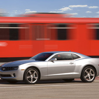 Silver Camaro