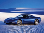 2005 chevrolet corvette blue 