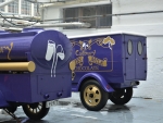 Purple Cadbury Chocolate Trucks