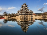 Castle on the Water,Japan