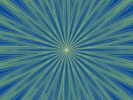 Blue and Green Radial