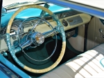 Vintage car interior