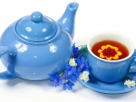 Tea and Flowers