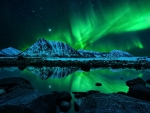Aurora Borealis Reflection