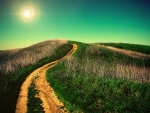 Uphill path