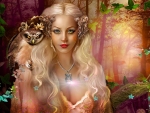 Beautiful Lady of The Forest
