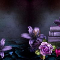 STILL LIFE IN PURPLE